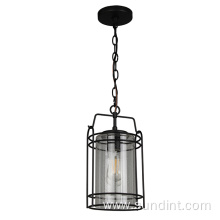 Outdoor Glass Hanging Pendant Lamp